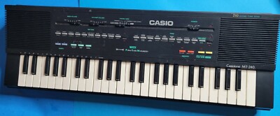 Casio Casiotone MT-240 49 Key Keyboard Synth Midi 210 Sound Tone