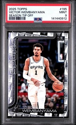 2025-26 Topps - Victor Wembanyama #195 Season Tip-Off for sale