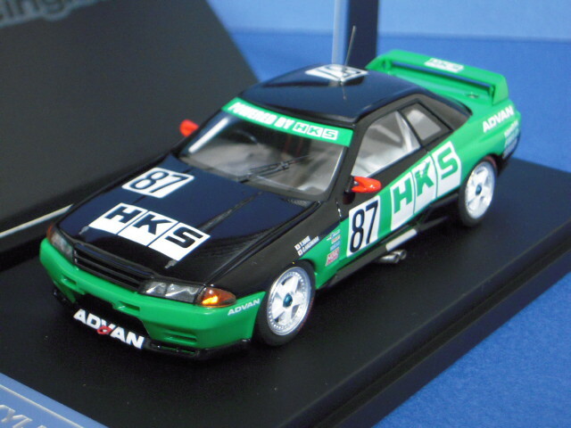 HPI 1/43 HKS Skyline Gt-r Bnr32 JTC 1992 Prophase No.87 Black