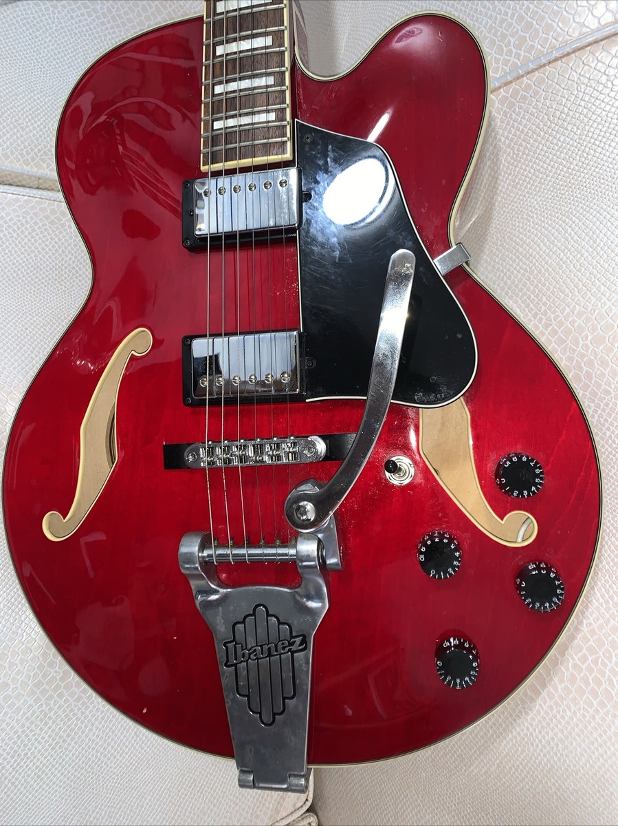 Ibanez AFS75T-TRD-12-02 Acoustic Electric Guitar ( Cherry Red ) | eBay