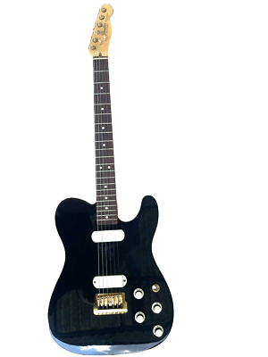 Fender 1983 Elite Telecaster Black Made in USA Solid Body Electric