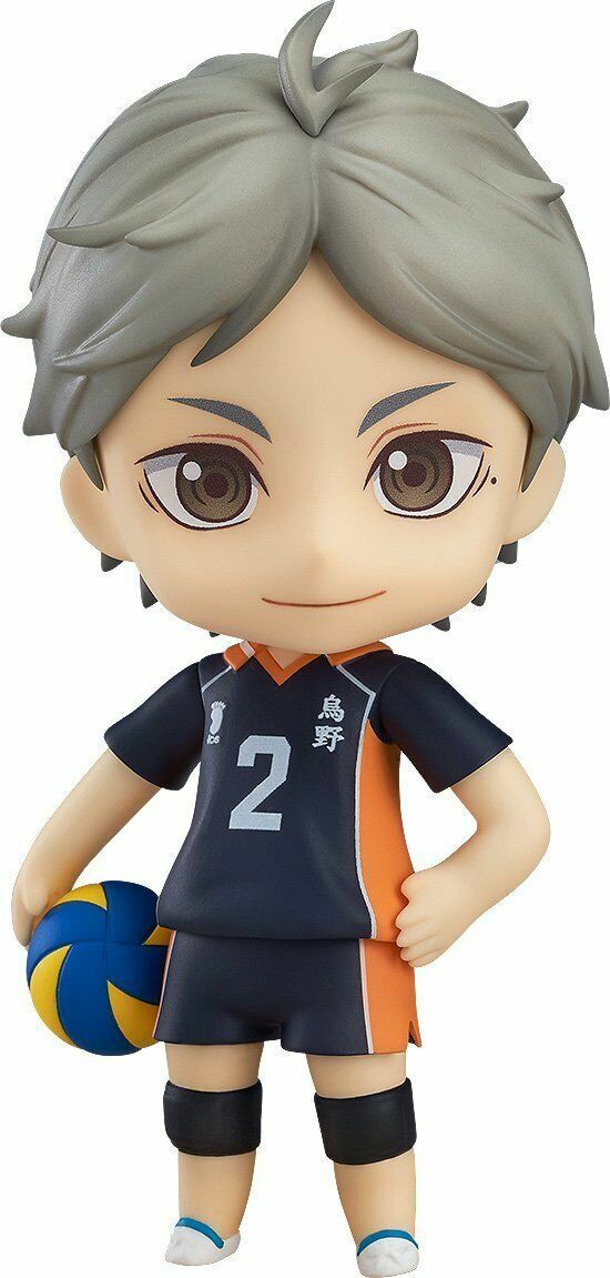 Nendoroid 665 Haikyu!! KOSHI SUGAWARA ORANGE ROUGE from JAPAN | eBay