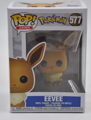 Funko Pop! Games: Pokemon - EEVEE #577 - Vinyl Figure With Plastic