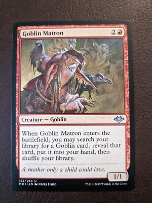 GOBLIN MATRON - Magic The Gathering MTG Collectible Card game | eBay
