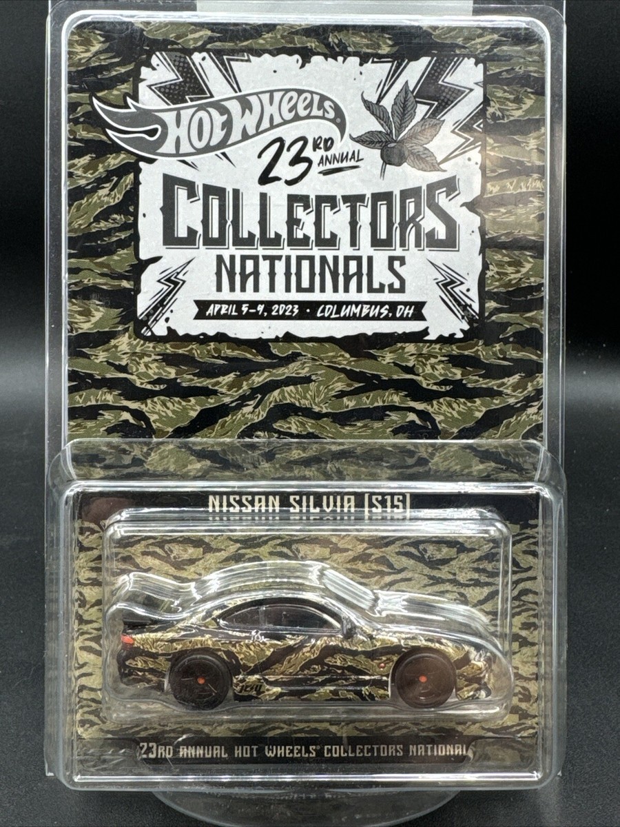 2023 Hot Wheels GREEN NISSAN SILVIA (S15) 23rd Nationals 00923