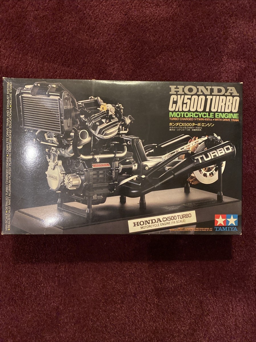 Tamiya 1/6 Honda CX500 Turbo Motorcycle Engine Kit New | eBay