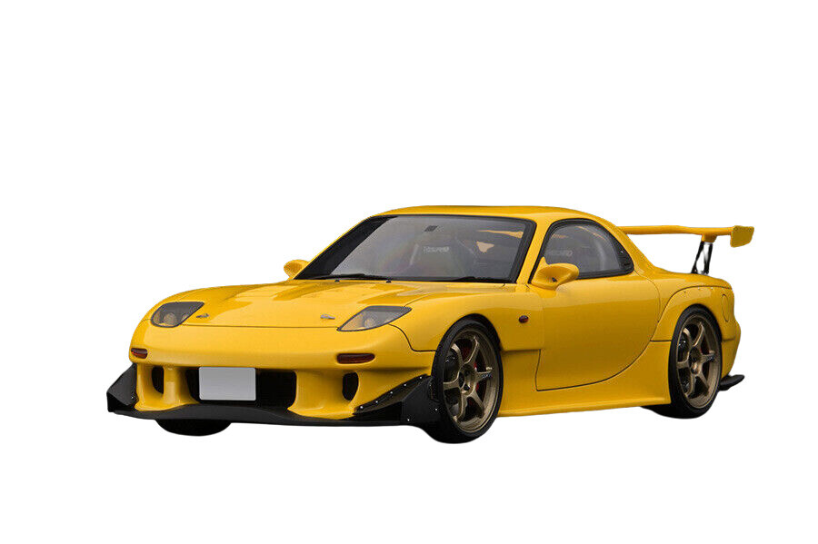Ignition Mazda RX-7 (FD3S) 1/18 Car - Yellow (IG2868) for sale