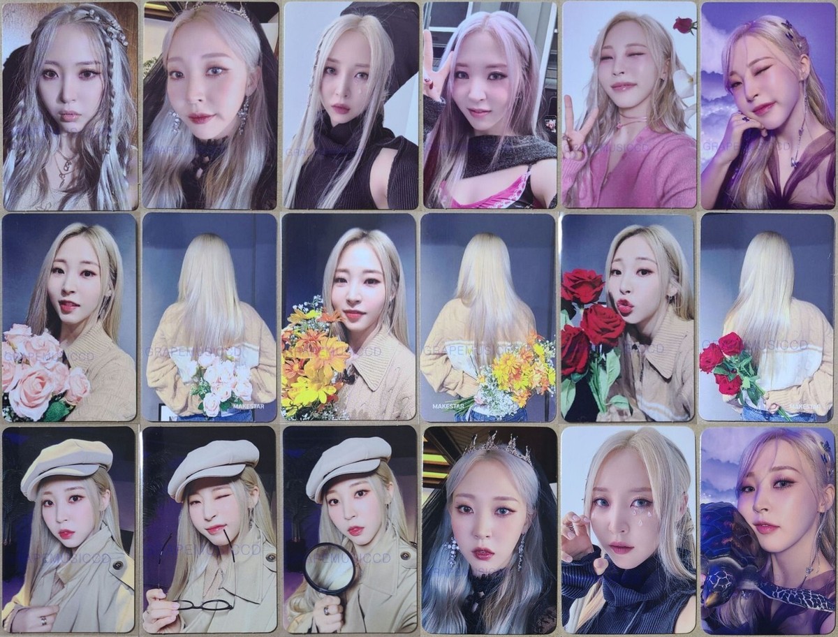 MOON BYUL MAMAMOO STARLIT OF MUSE 1ST ALBUM OFFICIAL POB PHOTOCARD