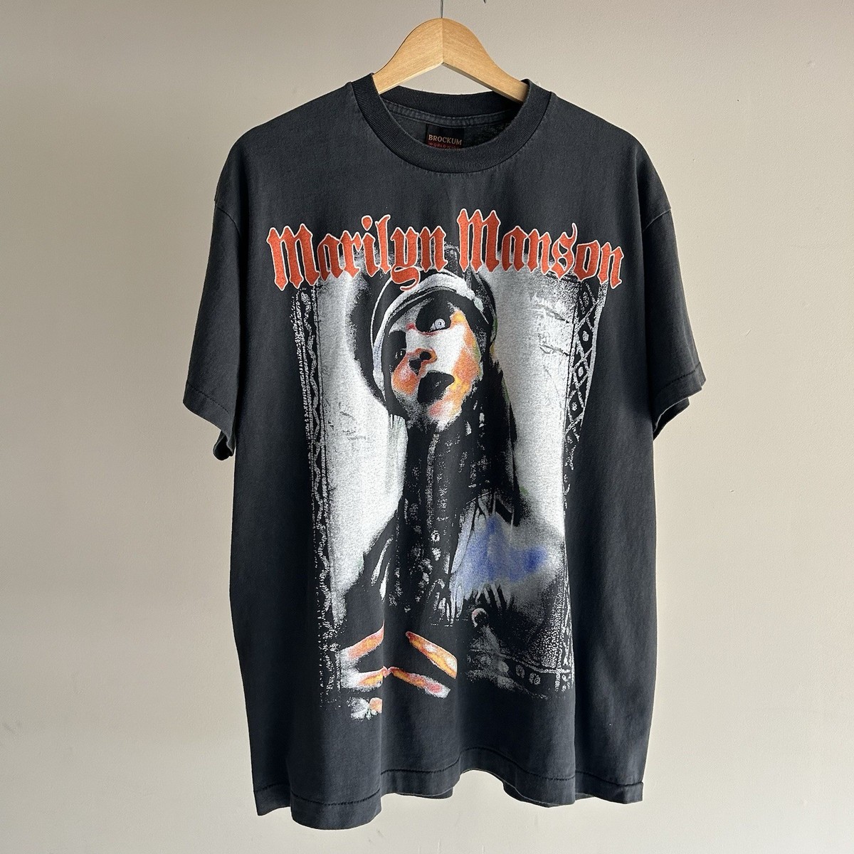 Vintage REPRINT Marilyn Manson Antichrist Superstar Band Tee Shirt
