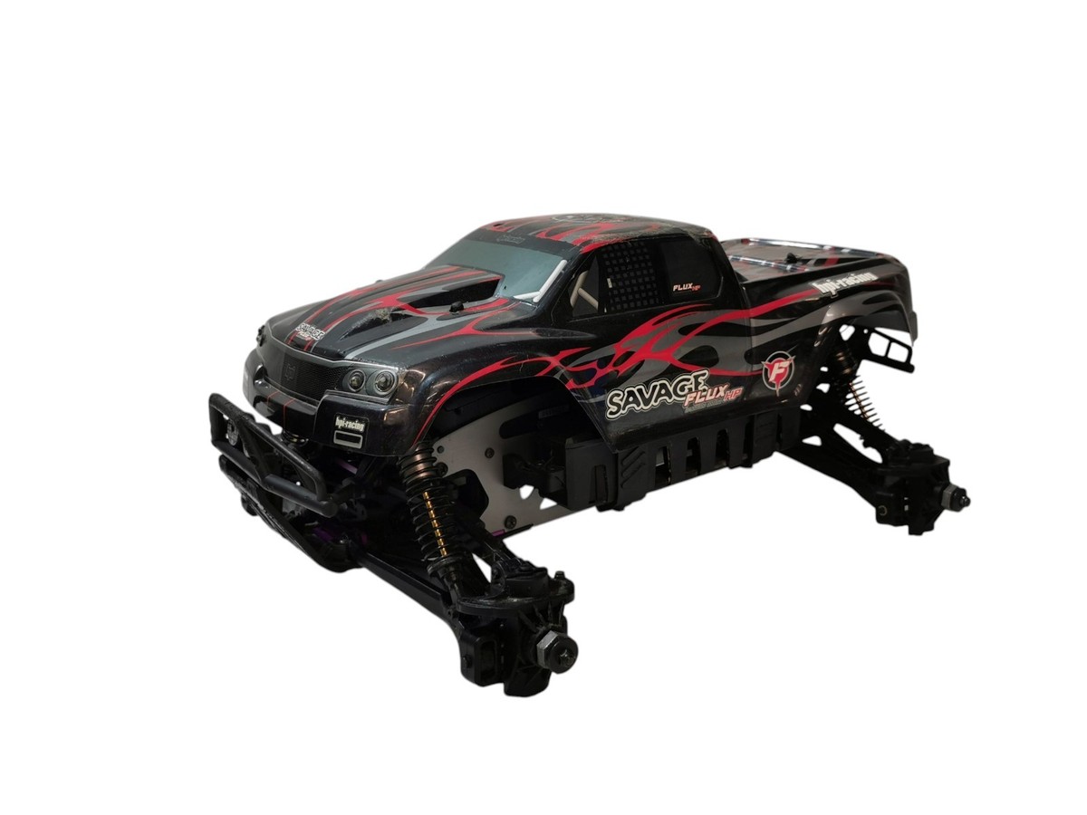 Hpi Savage Flux HP Roller Slider 1/8 Chassis Rc Truck | eBay