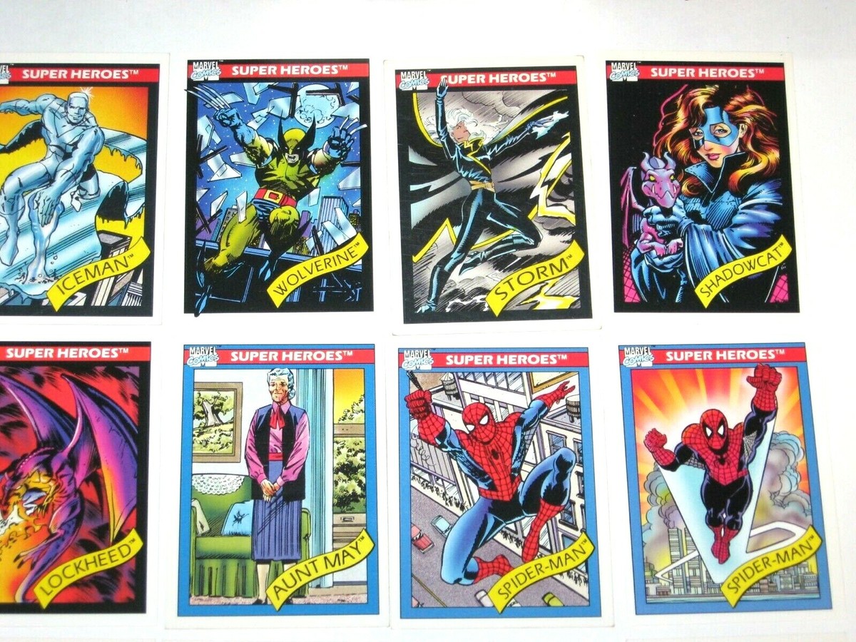 1990 MARVEL UNIVERSE SERIES 1 COMPLETE 162 CARD SET NM STAN LEE