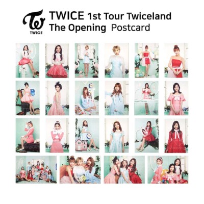 TWICE 1st Tour TWICELAND The Opening Concert POSTCARD Member Set
