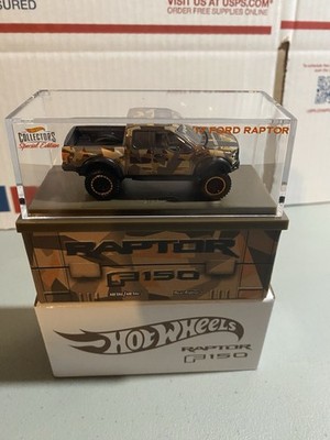 Hot Wheels Exclusive RLC Special Edition '17 Ford F150 RAPTOR CAMO