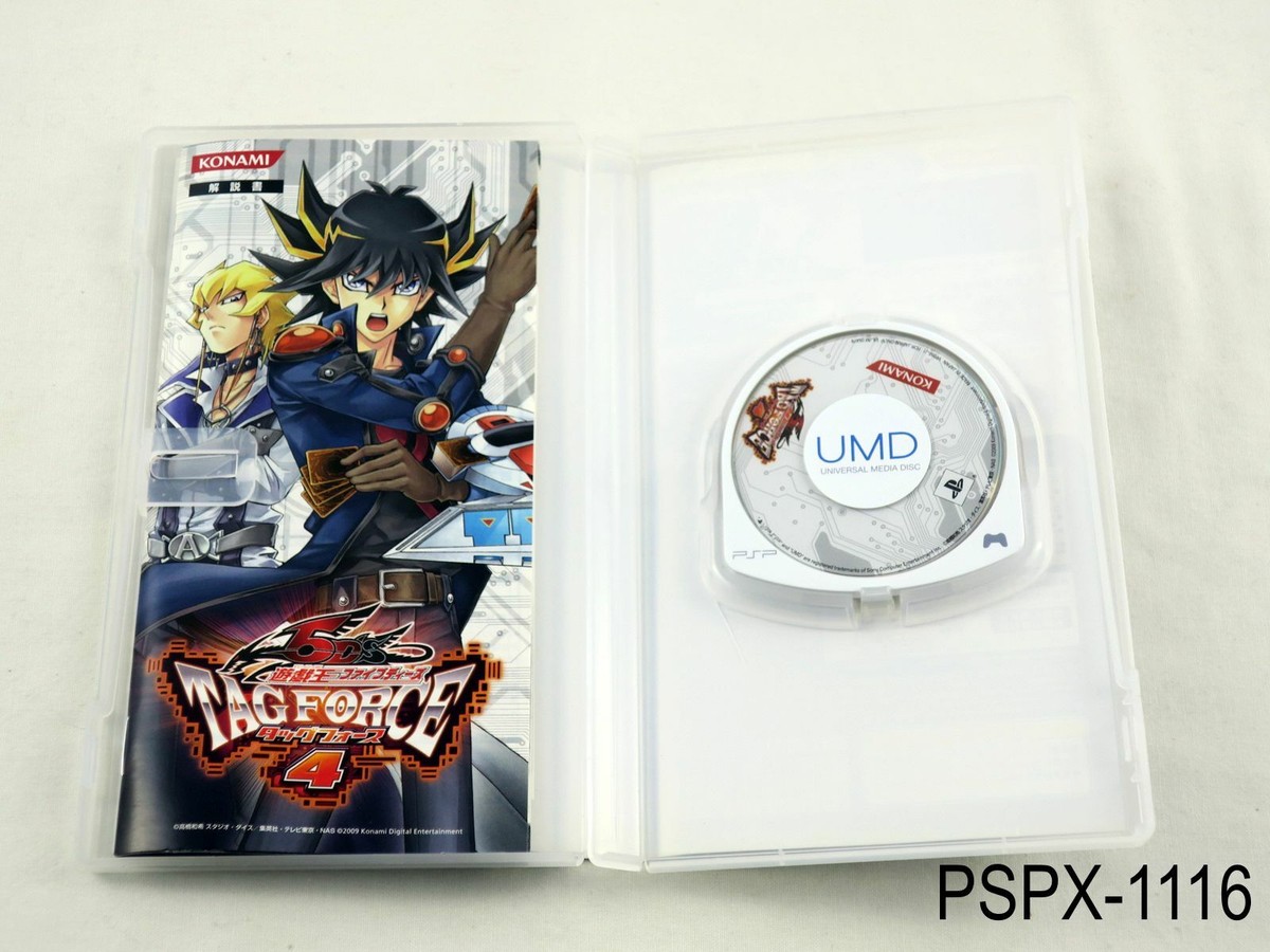 Yu-Gi-Oh 5D's Tag Force 4 PSP Japanese Import Japan JP Yugioh US