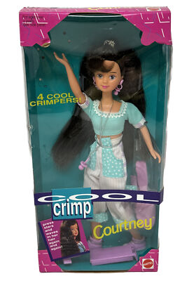 Vintage Barbie Cool Crimp Courtney 1993 NRFB Damaged Box | eBay