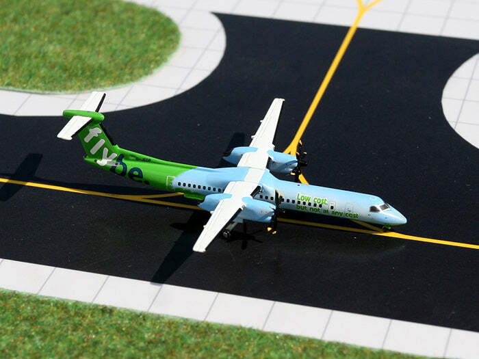 Flybe Bombardier Dash 8 Q400 G-JEDP Green Carbon GeminiJets