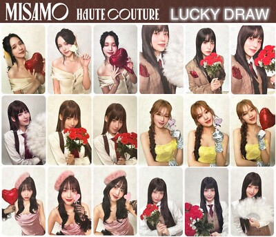 MISAMO HAUTE COUTURE JAPAN MINA SANA MOMO LUCKY DRAW PHOTOCARD