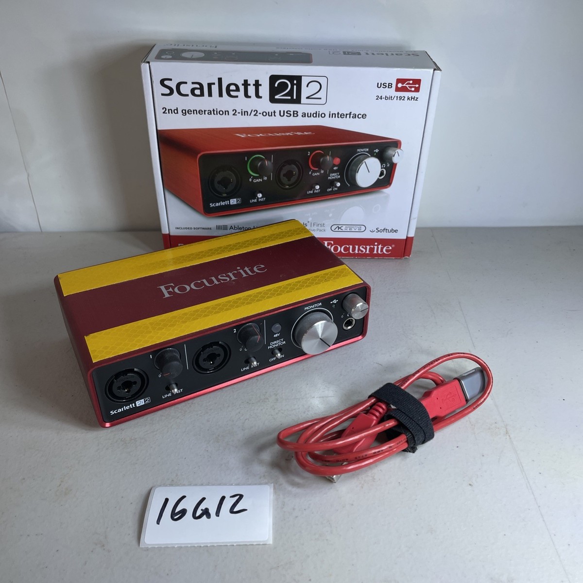Focusrite Scarlett 2i2 (2nd Gen) USB Audio Interface for sale
