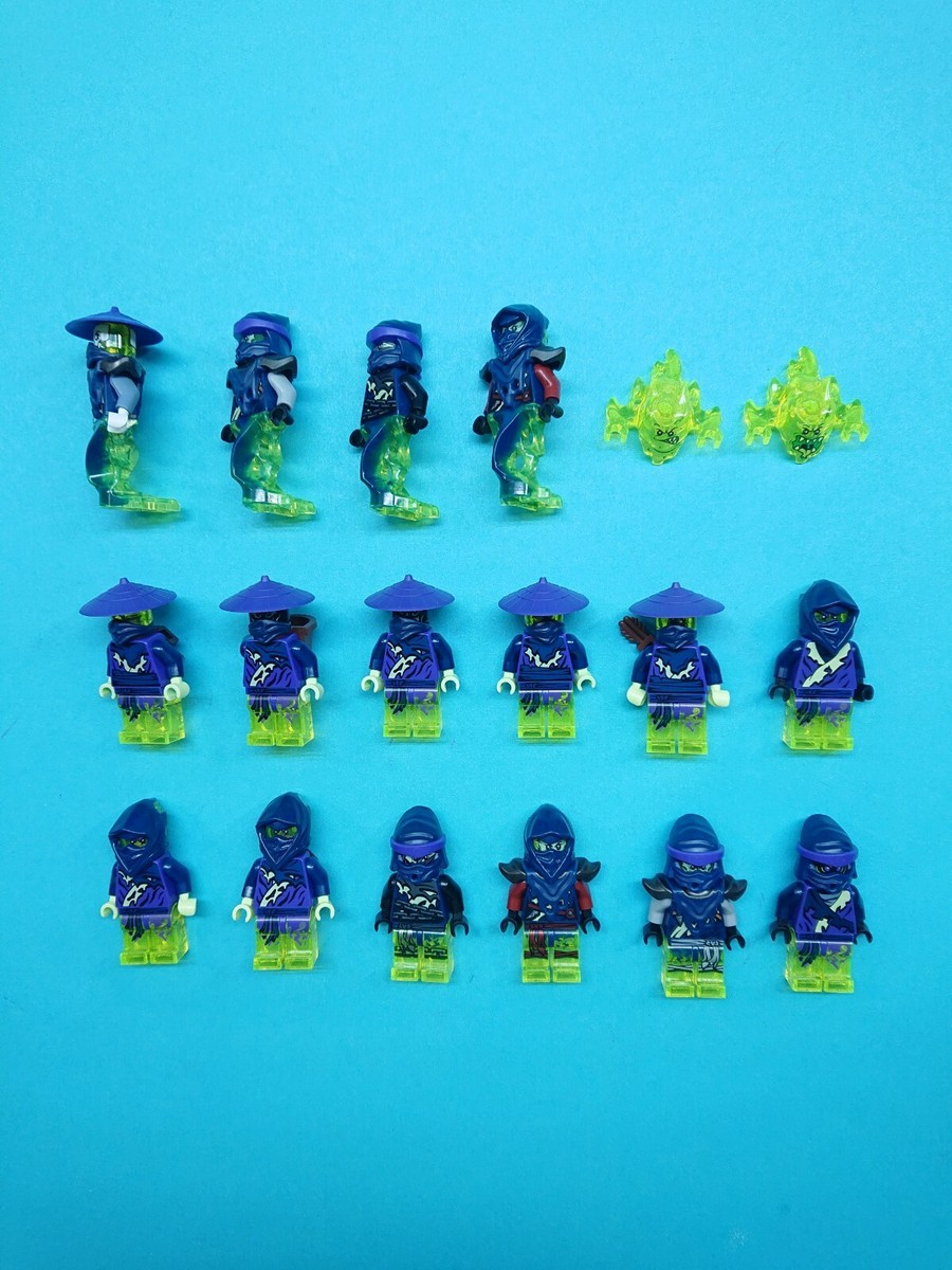 Lego Ninjago Lot 18 Minifigures Every Ghost / Wrayth Ninja Made