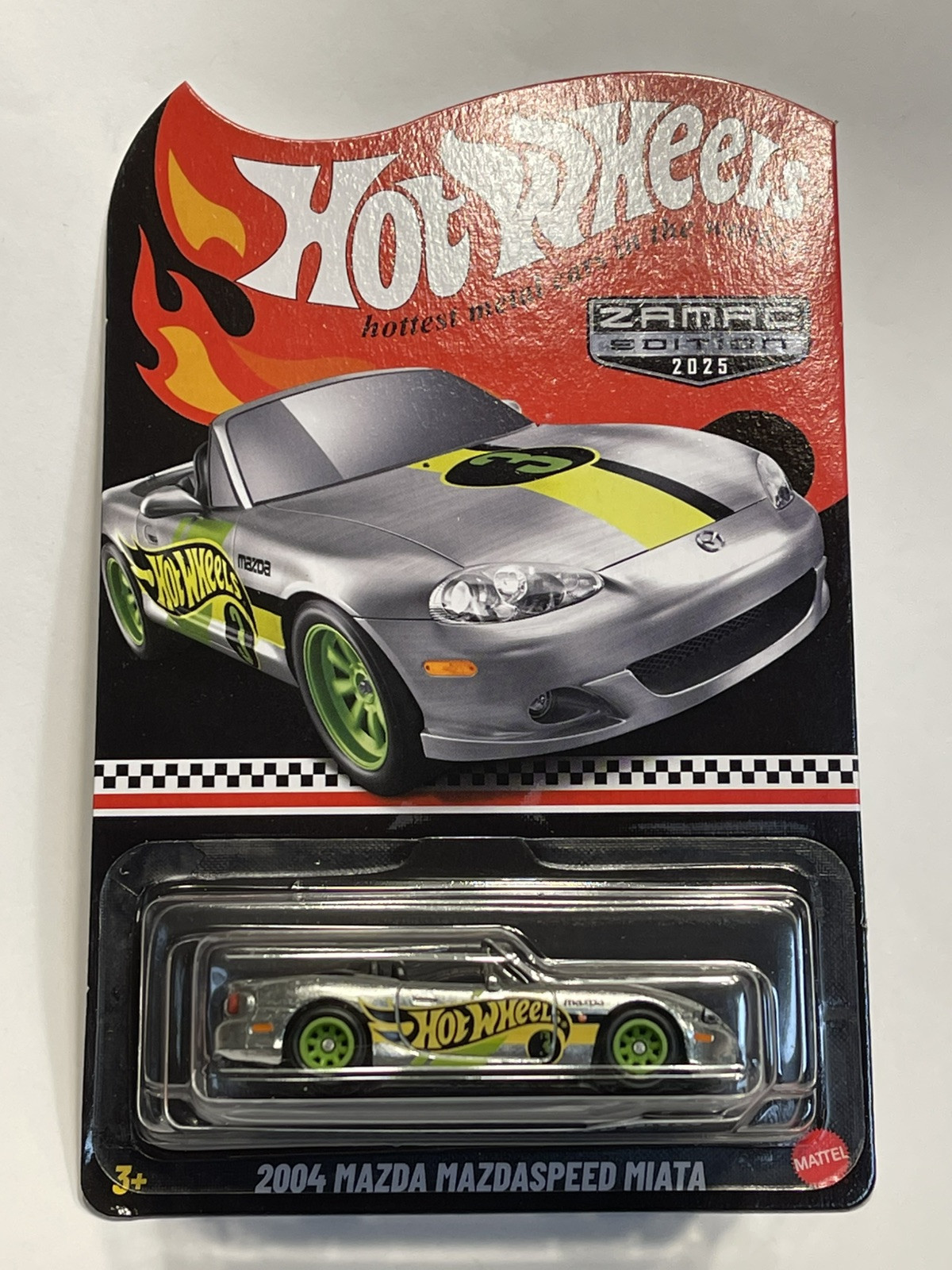 Hot Wheels 04' Mazda speed Miata Zamac 2025 Mail In Exclusive FREE