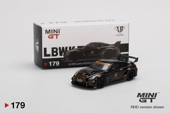 MINI GT LBWORKS GT 35GT-R Ver.2【限定】 MINI GT 179 LB-Silhouette