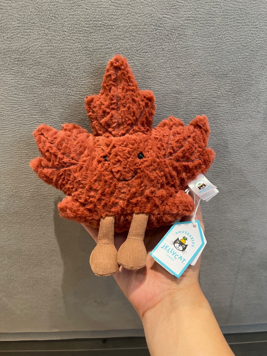 Jellycat Amuseables Maple Leaf Brand New With Tag ***INDIGO CANADA