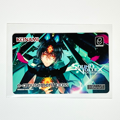 KONAMI e-AMUSEMENT PASS Sound Voltex Exceed Gear SDVX いまきみに