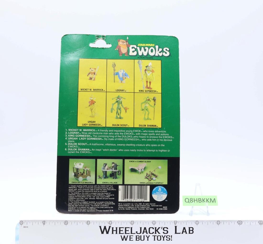 Dulok Shaman W/Coin Star Wars Ewoks 1985 Kenner Action Figure NEW