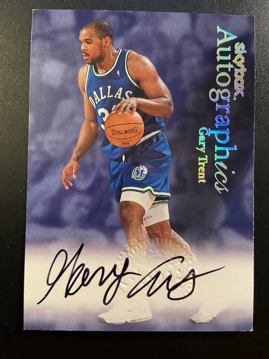 Gary Trent Basketball Autographed Sports Trading Cards