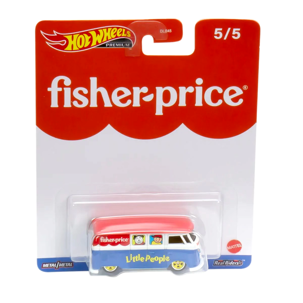 2022 Hot Wheels Fisher Price Volkswagen T1 Panel Bus FREE