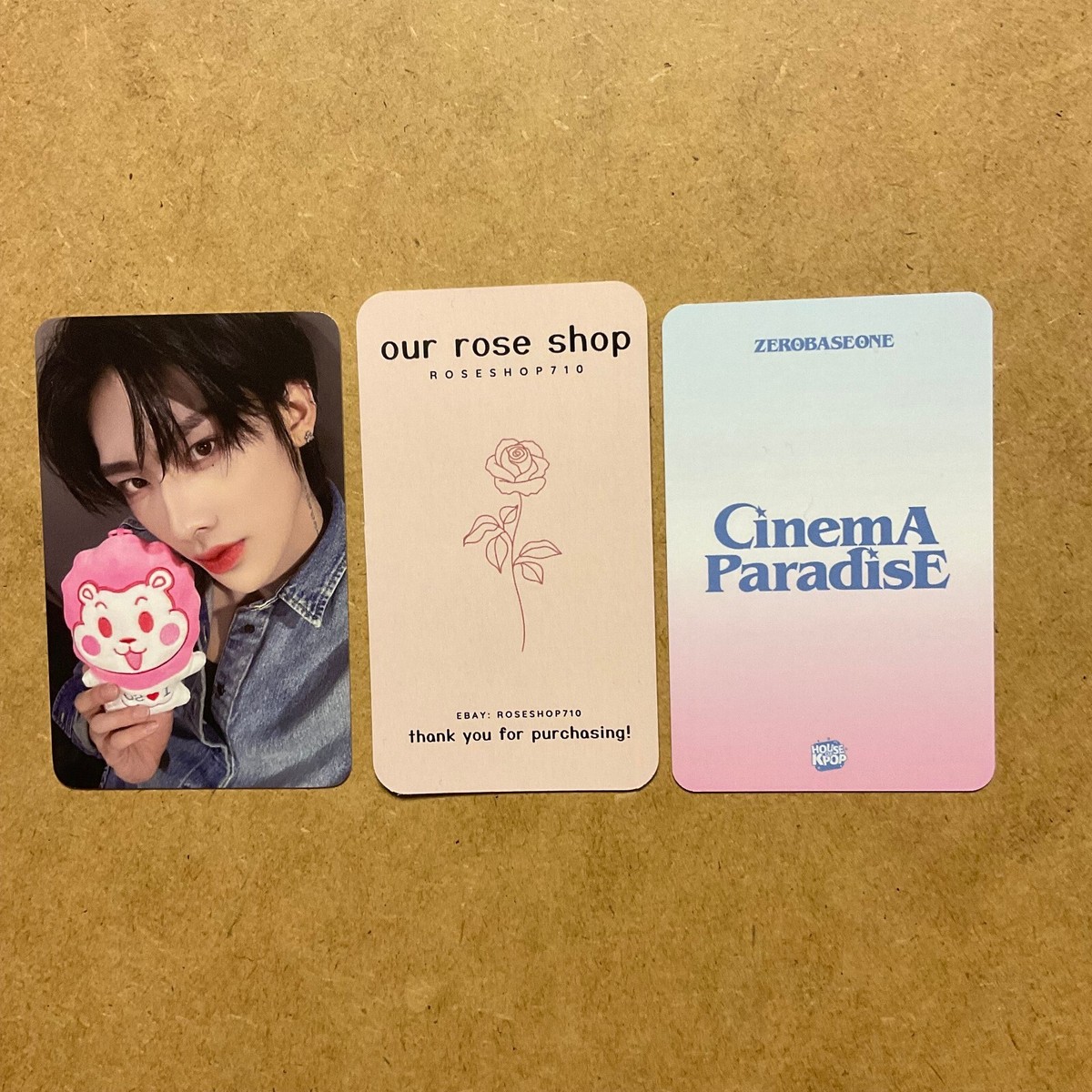 ZB1 Zerobaseone Cinema Paradise Singapore House of Kpop Official