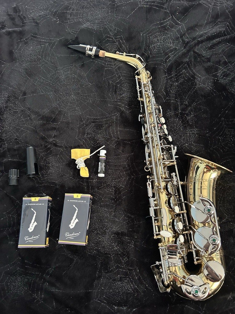 Selmer Aristocrat AS600 Brass Alto Saxophone with Hard Case