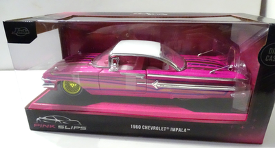 1:24 1960 Chevy Impala Lowrider - JADA Pink Slips (Chase) | eBay