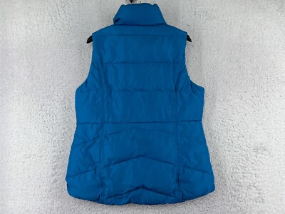 SJB Active Vest Women Small Blue Puffer Down Insulation Polyester
