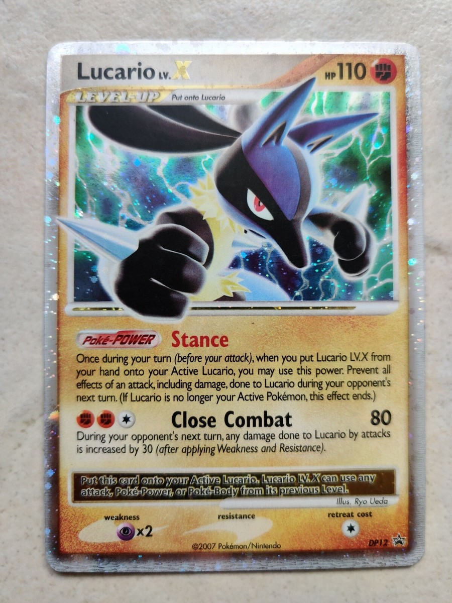 Lucario LV.X Pokemon Card | eBay
