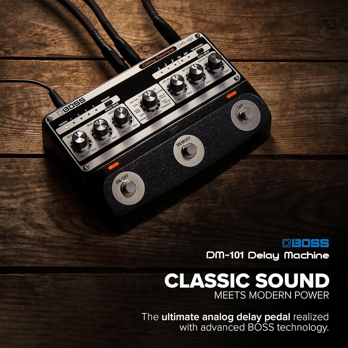 BOSS/DM-101 Delay Machine Delay Boss DM101 Analog Delay Black New