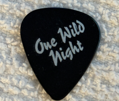 Bon Jovi Richie Sambora Signature Guitar Pick RARE One Wild Night