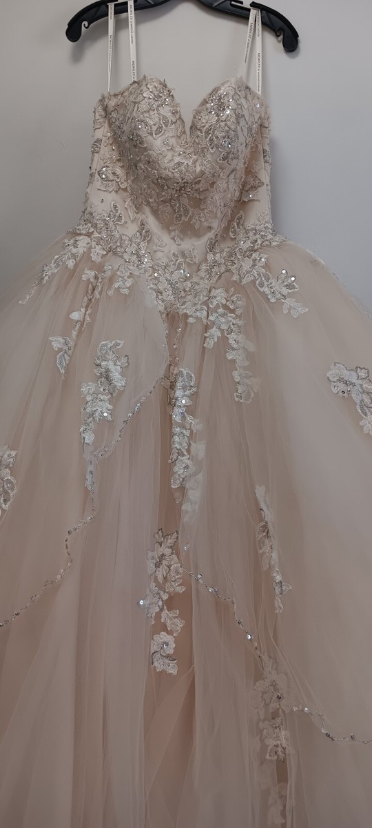 Mori Lee By Madeline Gardner RN21360 Princess Wedding Gown Ivory