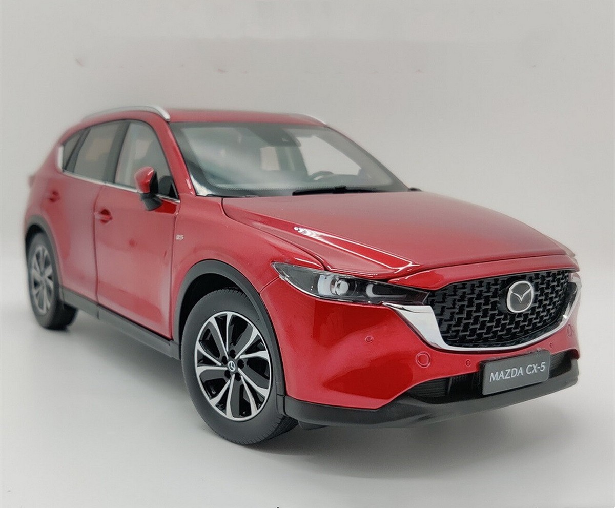 1/18 Scale Mazda CX5 CX-5 SUV 2022 Red Diecast Model | eBay