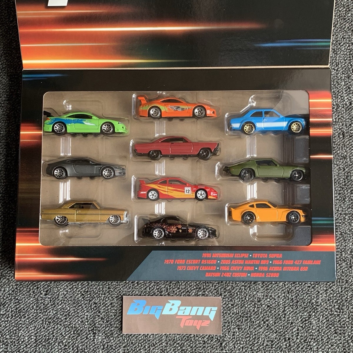 Hot Wheels Fast & Furious 2025 Box Set of 10 Multipack (In-Stock