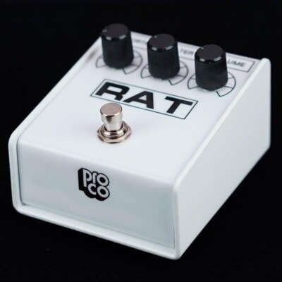Pro-co RAT 2 WHITE IKEBE 40th Anniversary Distortion pedal New
