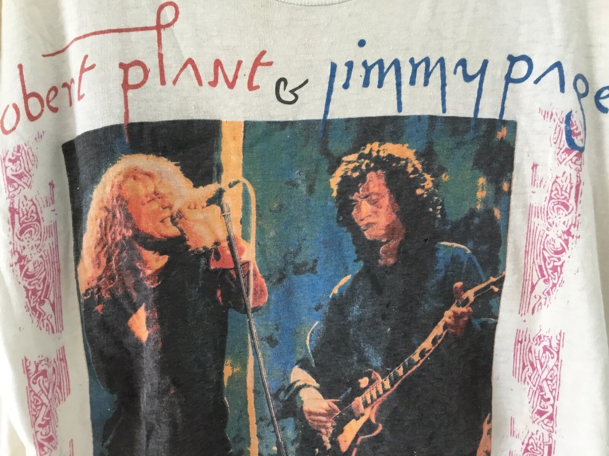 VTG Led Zeppelin Tour Shirt 1995 Jimmy Page Robert Plant Vintage