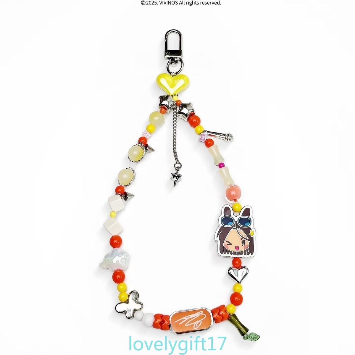alien stage Cosplay Anime Mobile Phone Chain Pendant Lanyard