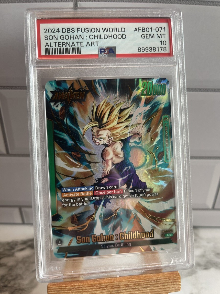 Son Gohan: Childhood Leader Alt Art Dragon Ball Fusion World FB01