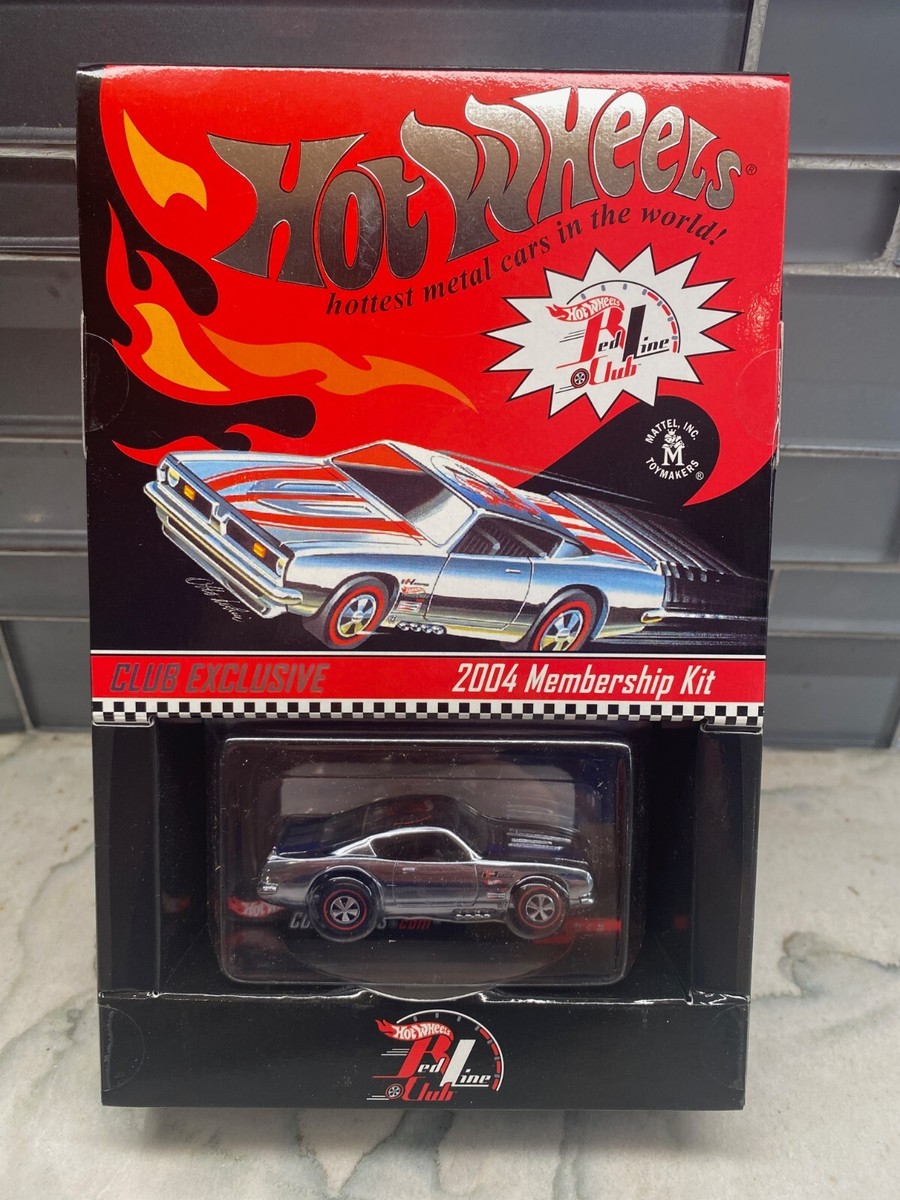 Hot Wheels RLC 2004 Membership Club Car Plymouth Barracuda Blue