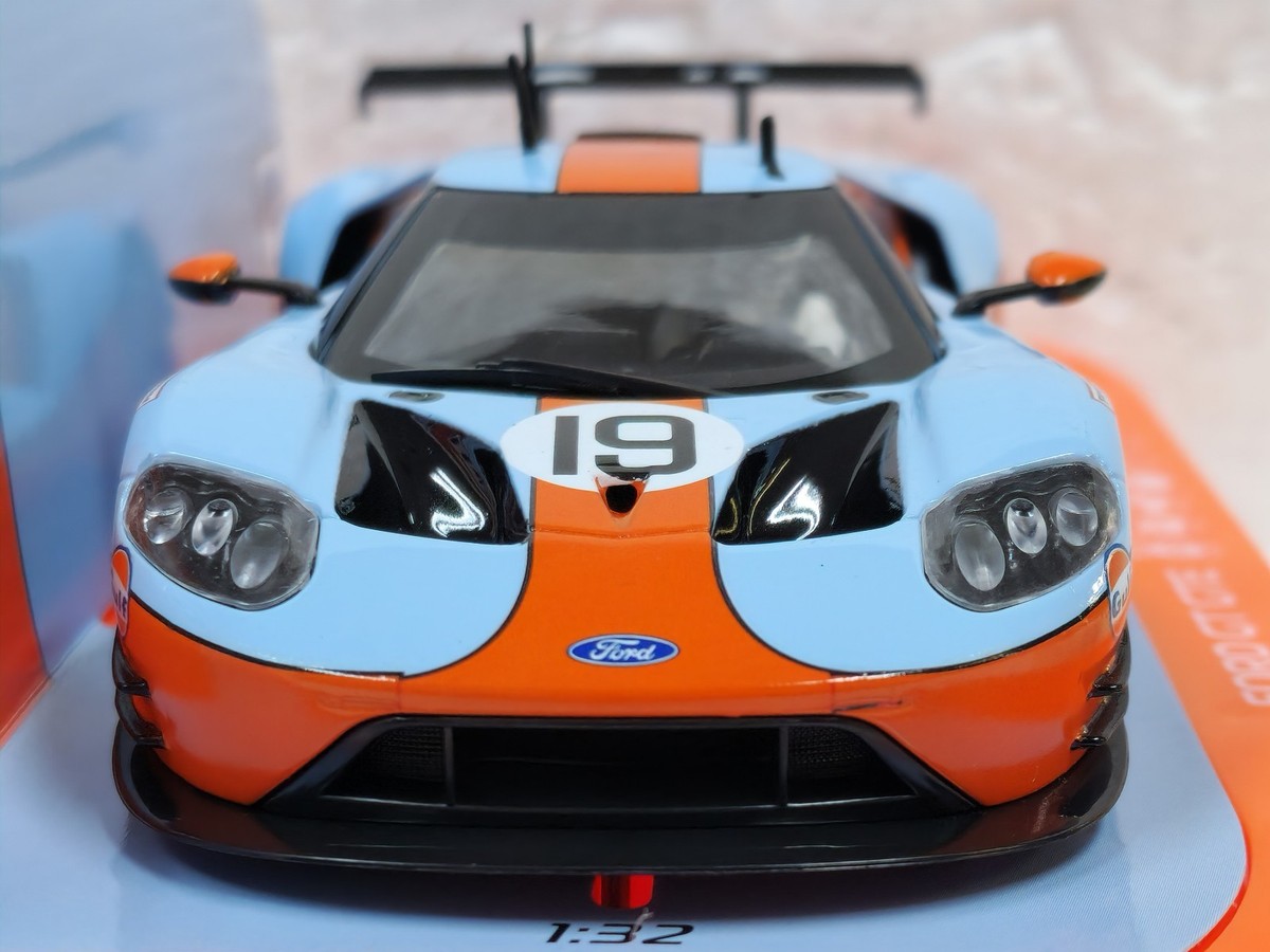 Scalextric Ford GT GTE Gulf Edition 1:32 Slot Race Car for sale