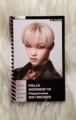 Stray Kids - Felix Original Oddinary Photo ID | eBay