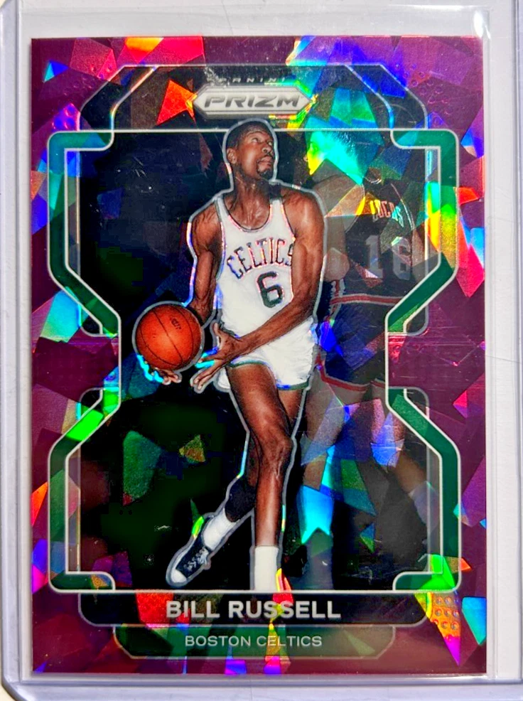 Panini Bill Russell Basketball Autographed Sports Trading Cards