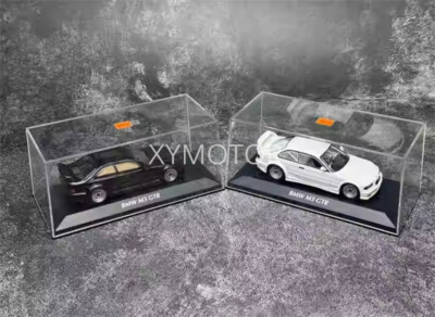 MINICHAMPS 1/43 BMW M3 E36 GTR 1993 Metal Diecast Model Car White