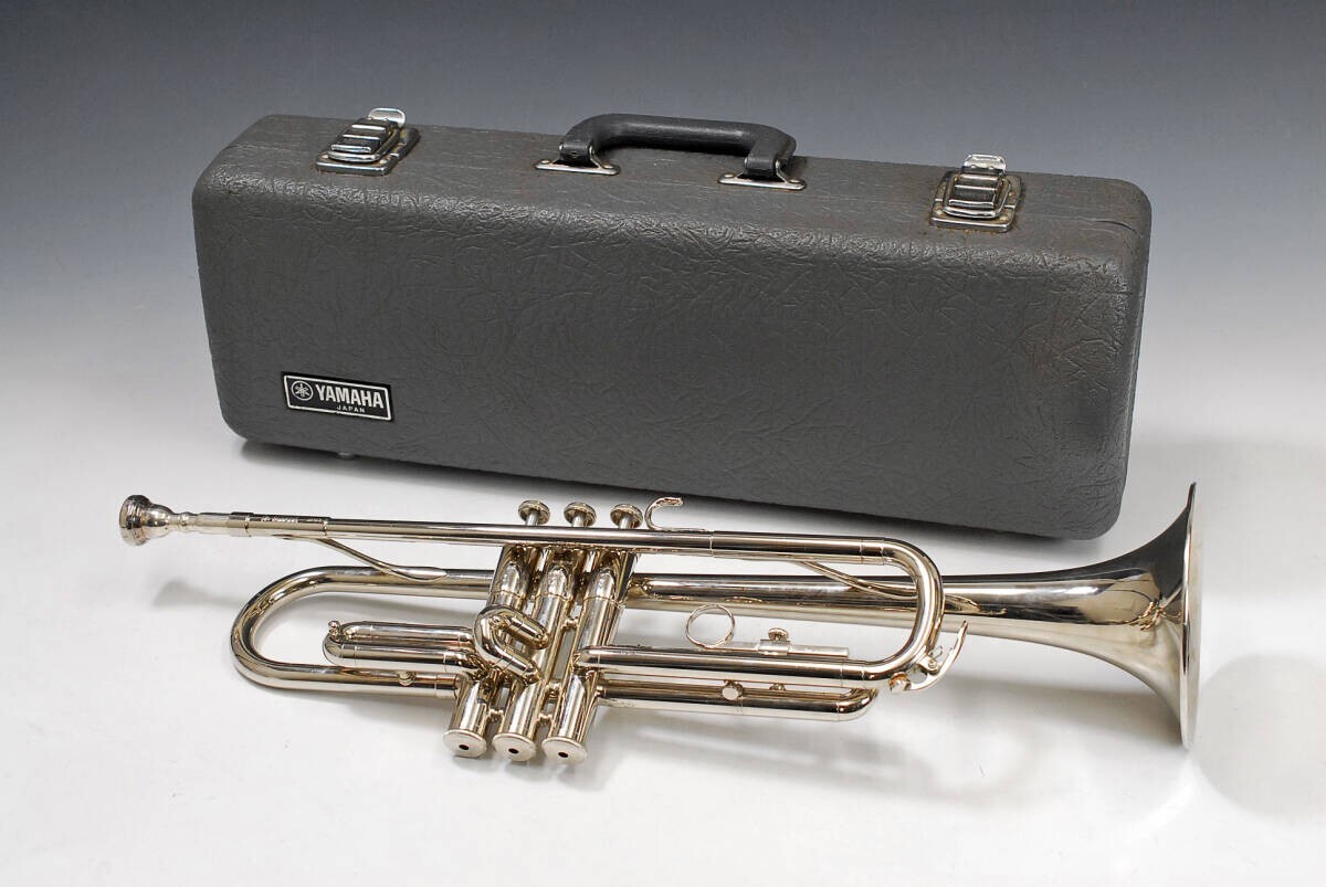 YAMAHA YTR-136 Trumpet silver Bb from Japan | eBay